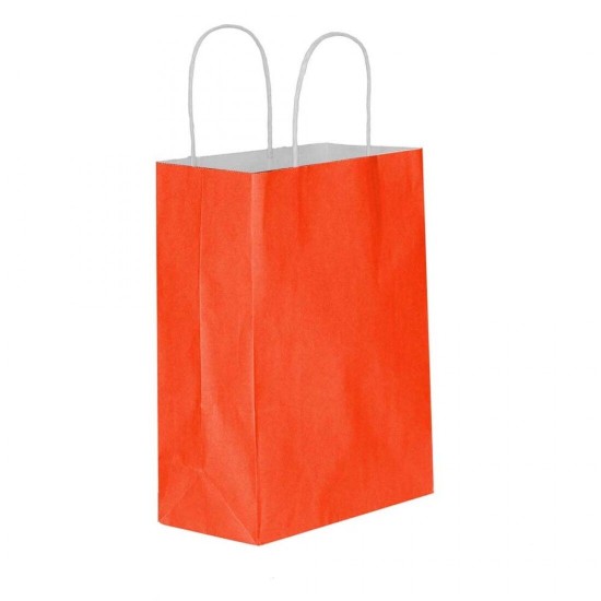 Paper Bag with Auger Handle 11x6x16 100 pcs