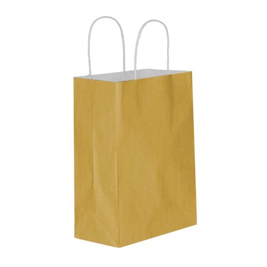 Paper Bag with Auger Handle 15x8x20 100 pcs