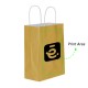 Printed Paper Bag (Color Optional)