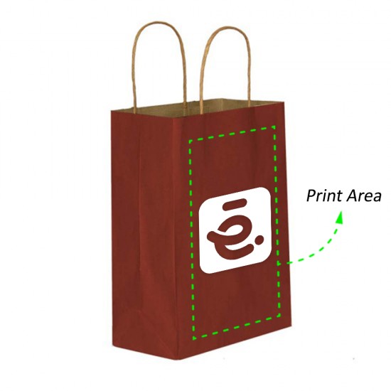 Printed Paper Bag (Color Optional)