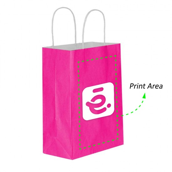 Printed Paper Bag (Color Optional)