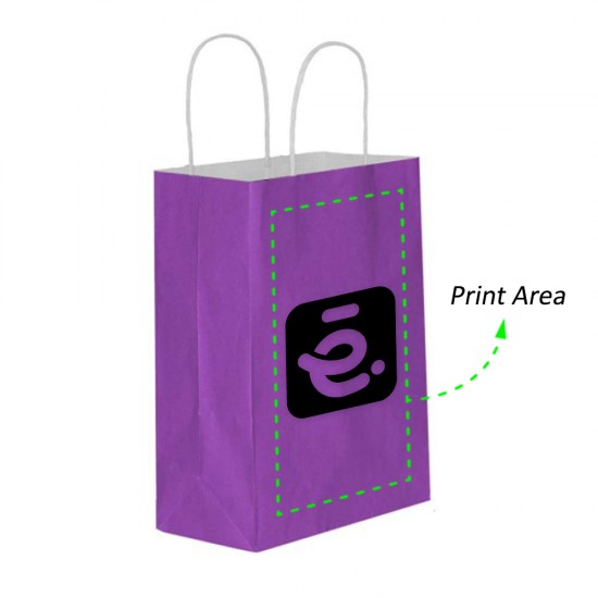 Printed Paper Bag (Color Optional)