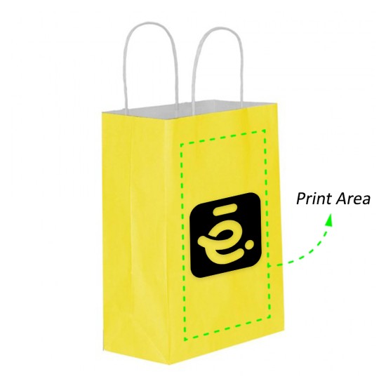 Printed Paper Bag (Color Optional)