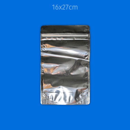 Transparent Metalized Doypack 100 pcs